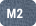 M2 - denim melír