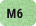M6 - zelený melír