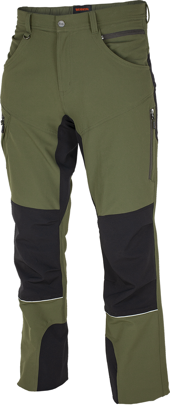 Promacher Outdoorové strečové kalhoty FOBOS GREEN/BLACK vel.44