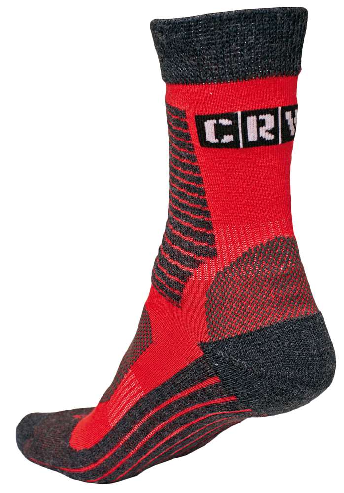 CRV MELNICK ponožky červená č. 43/44