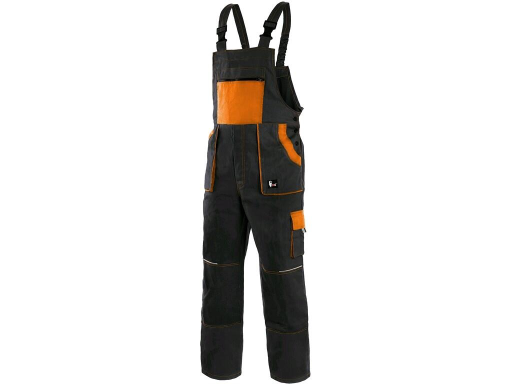 CXS Kalhoty LUXY ROBIN černo-oranžové 48