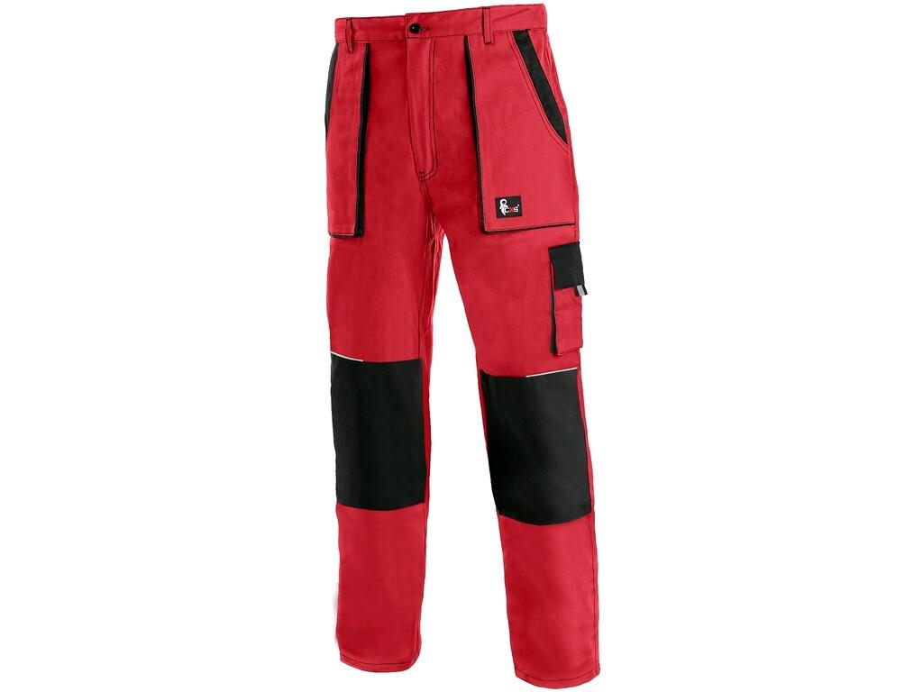 CXS Kalhoty Lux Josef červeno-černé 52
