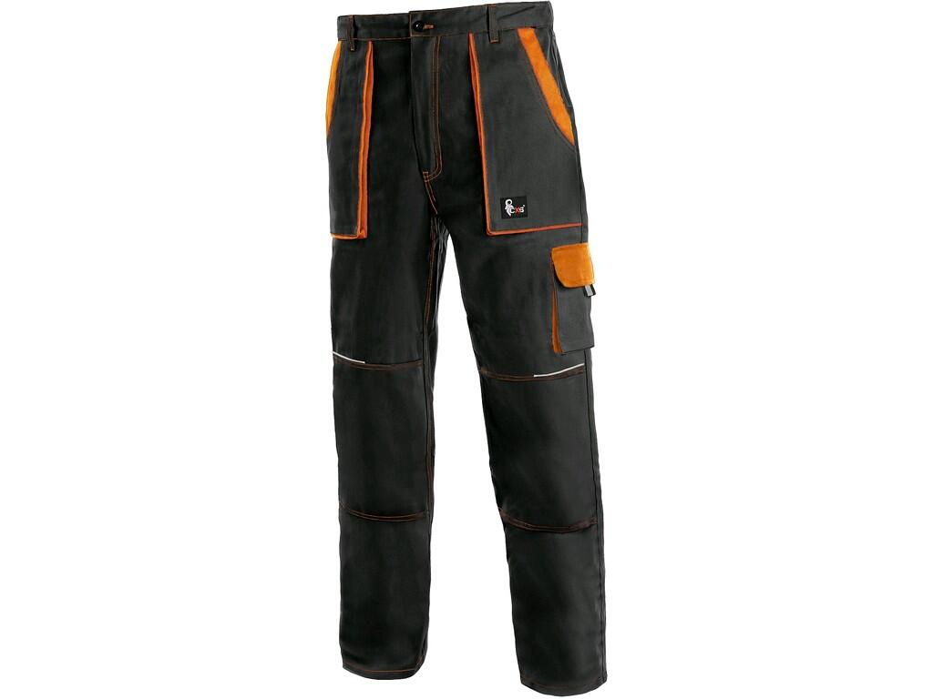 CXS Kalhoty Lux Josef černo-oranžové 48