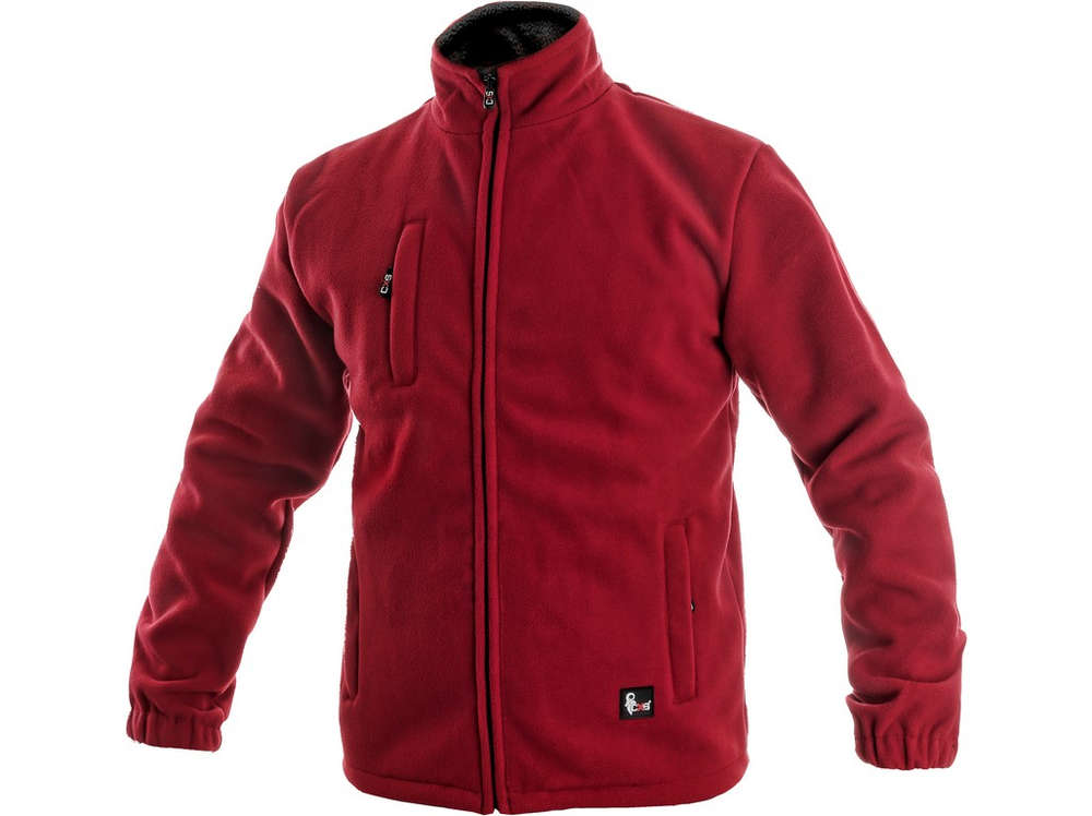 CXS Pánská fleecová bunda OTAWA, červená, vel. XL