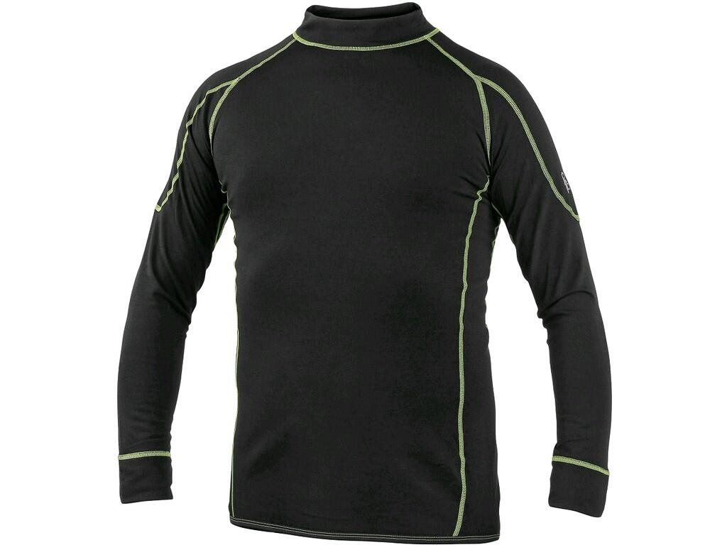 CXS Dětské funkční tričko, černo zelené vel.120