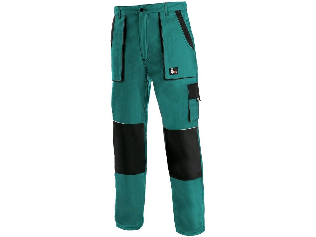 CXS Kalhoty Lux Josef zeleno-černé 58