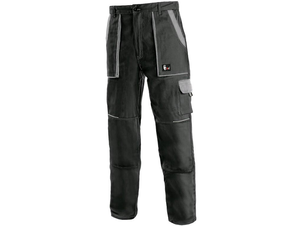 CXS Kalhoty Lux Josef černo-šedé 60