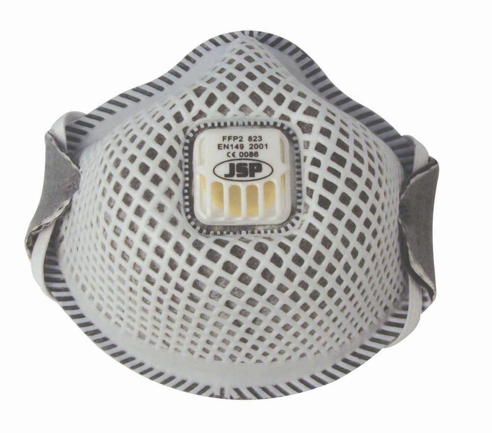 JSP Flexinet FFP2 823 respirátor aktivní uhlí+venttilek BOX/10ks
