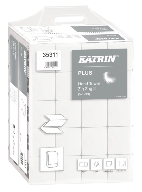 Katrin Papírové ručníky skládané KATRIN Plus Handy pack
