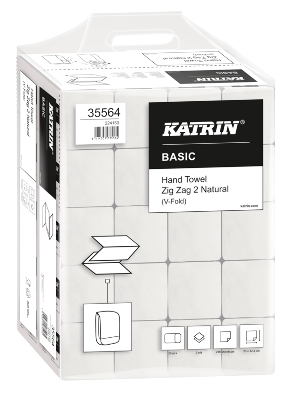 Katrin Papírové ručníky skládané KATRIN Basic Handy pack