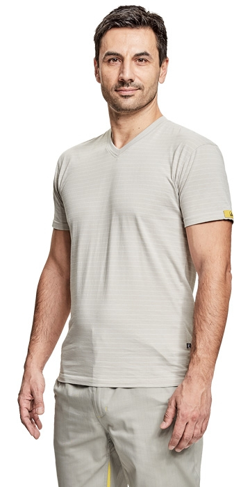 Červa NOYO ESD LS tričko s dlouhým rukávem bílá vel.XL