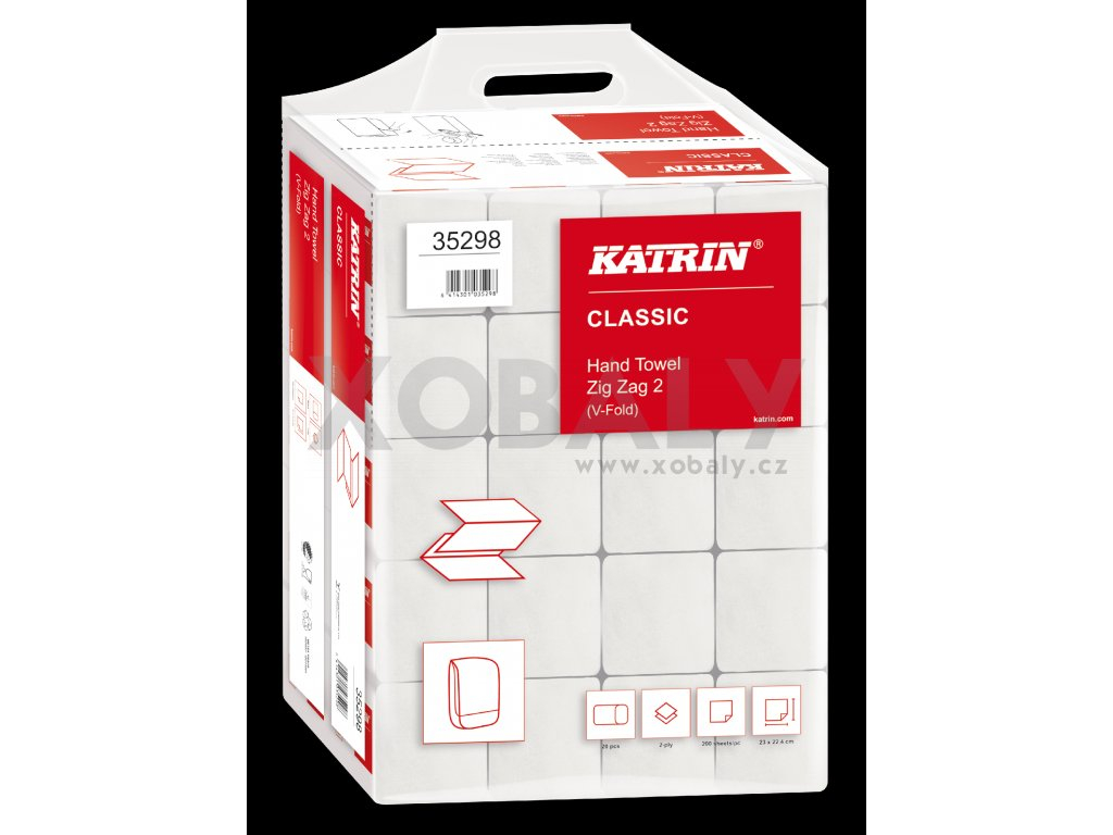Katrin Skládané papírové ručníky KATRIN Classic Handy pack