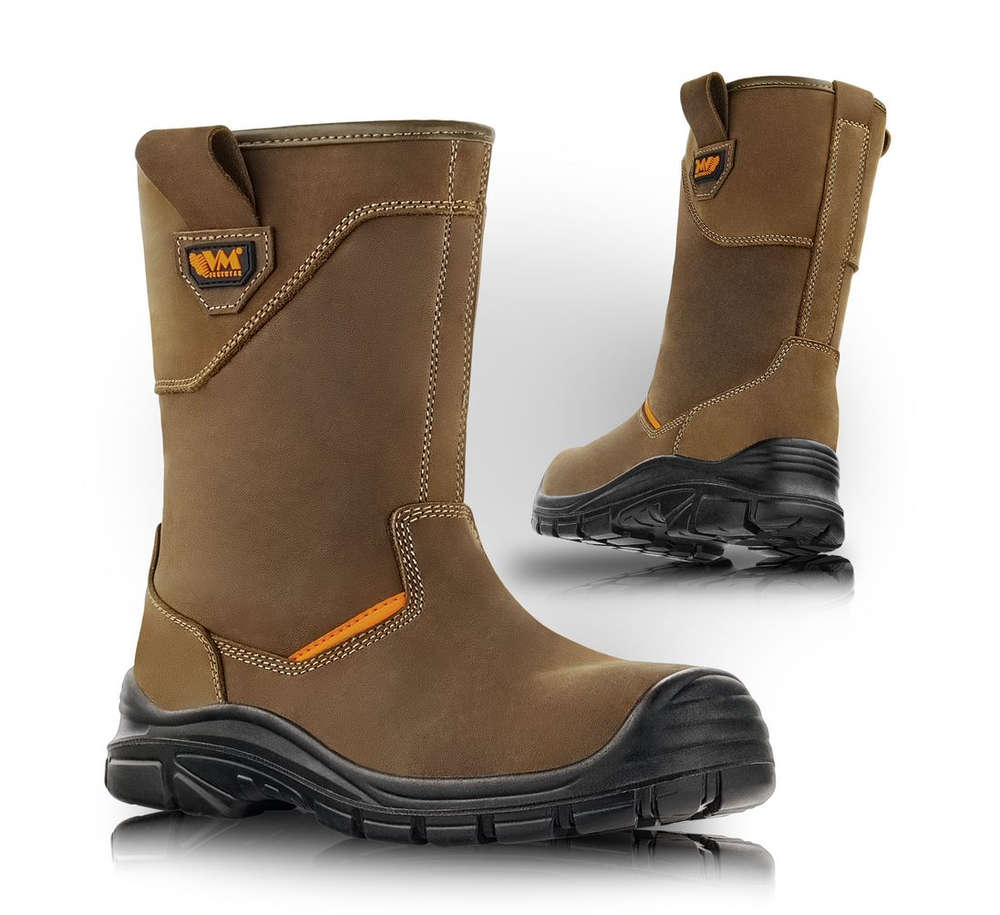 VM Footwear Poloholeňová bezpečnostní obuv EDINBURGH S3 vel.41