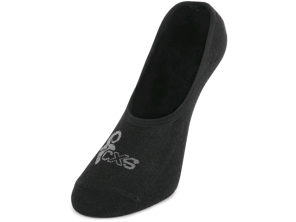 CXS Ponožky LOWER, ťapky, nízké, černé, balení po 3 párech, vel. 39-42