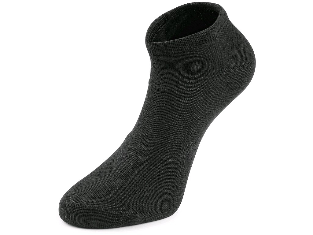 CXS Ponožky NEVIS, nízké, černé, vel. 46