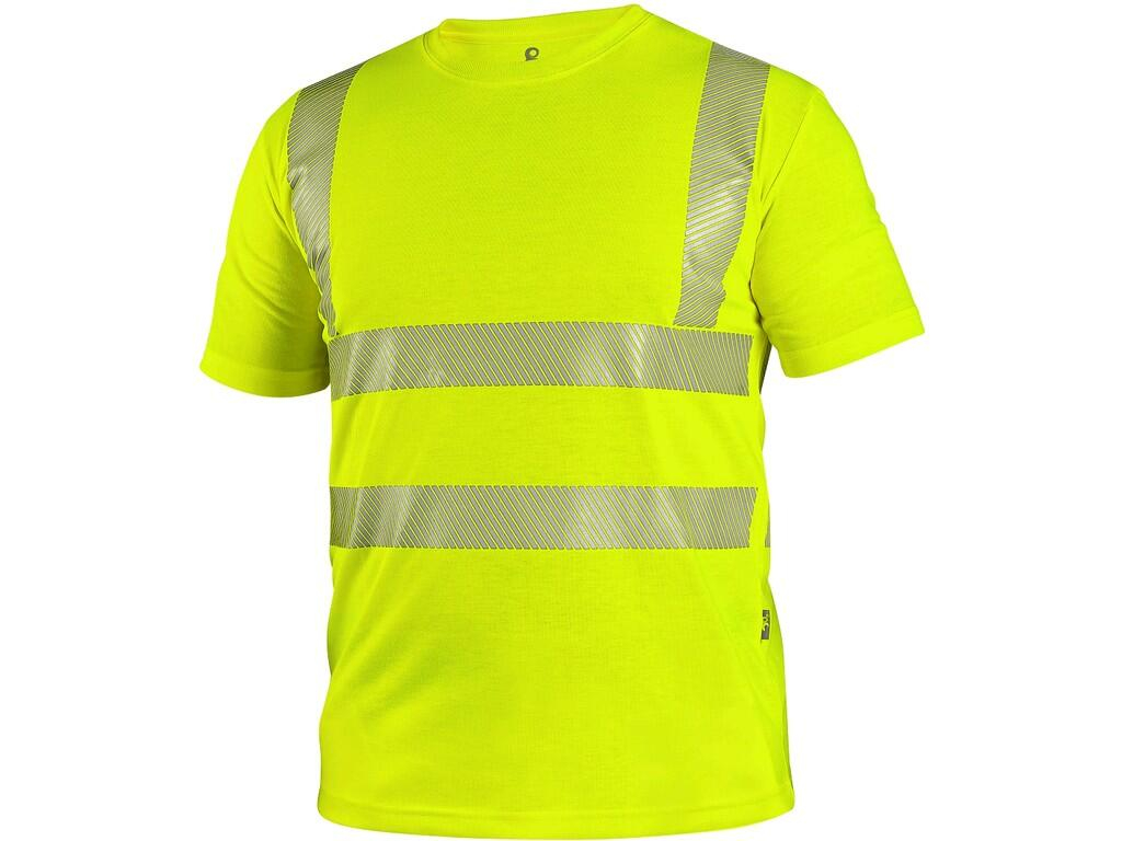 CXS Pánské výstražné tričko BANGOR žluté vel.3XL