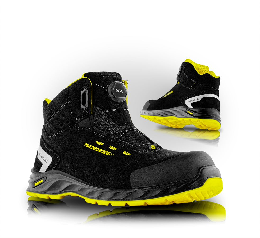 VM Footwear Kotníková bezpečnostní obuv S3 ESD BOA WISCONSIN vel.48