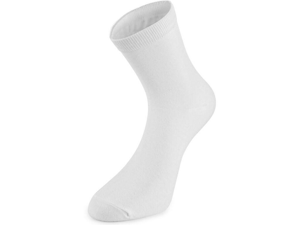 CXS Ponožky VERDE bílé, vel.48