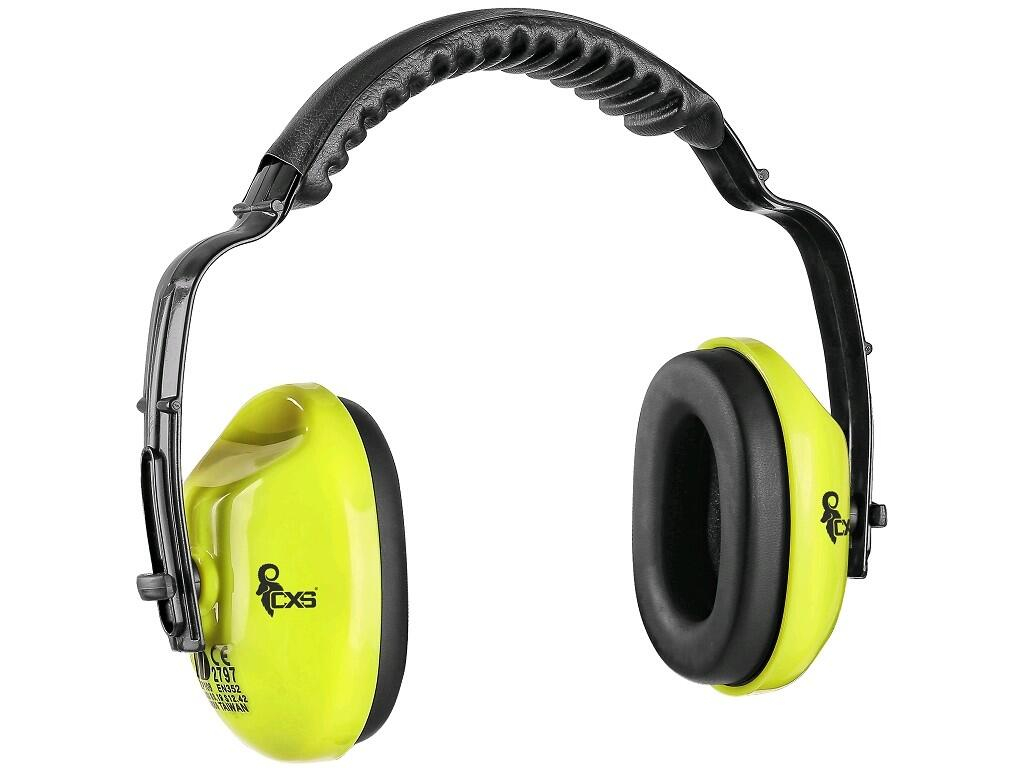CXS Mušlové chrániče sluchu EP106, žluté SNR 27,5 dB
