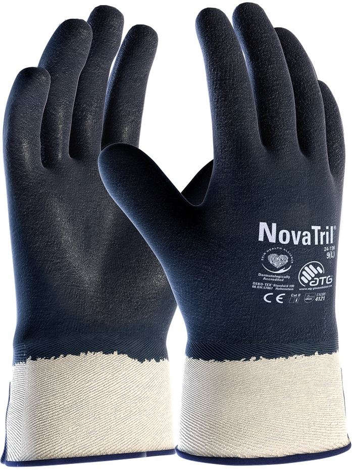 ATG Celomáčené rukavice NovaTril® 24-196 vel.9