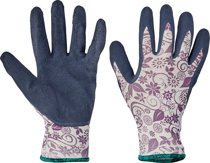 Červa PINTAIL rukavice s ná navy/sv. fialová 7