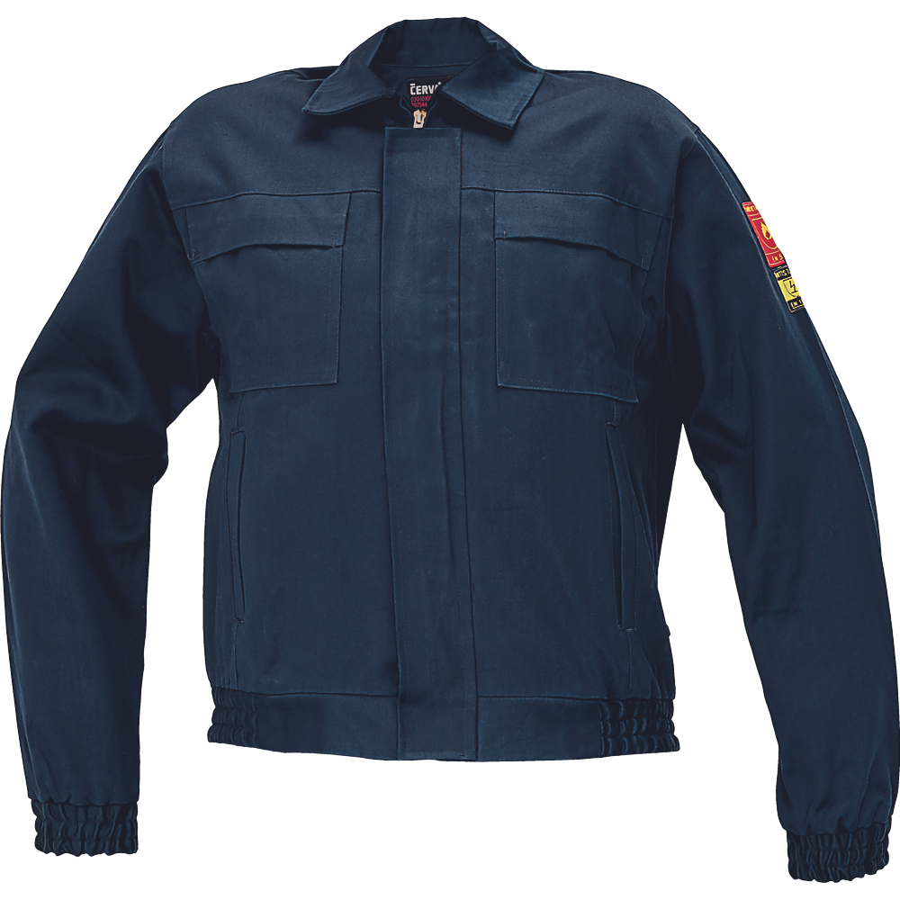 Červa COEN pracovní ochranná bunda FR, AS modrá vel.50