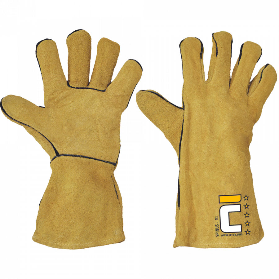  SPINUS KEVLAR rukavice celokožené vel. 11