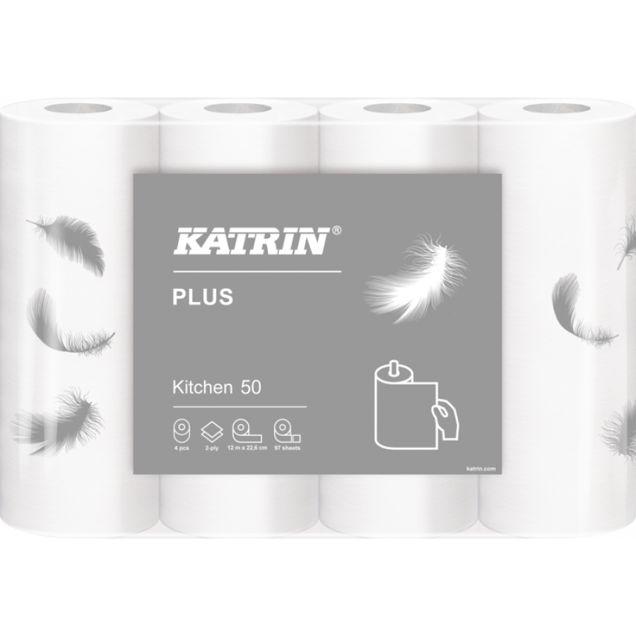 Kuchyňská papírová utěrka KATRIN PLUS Kitchen 50