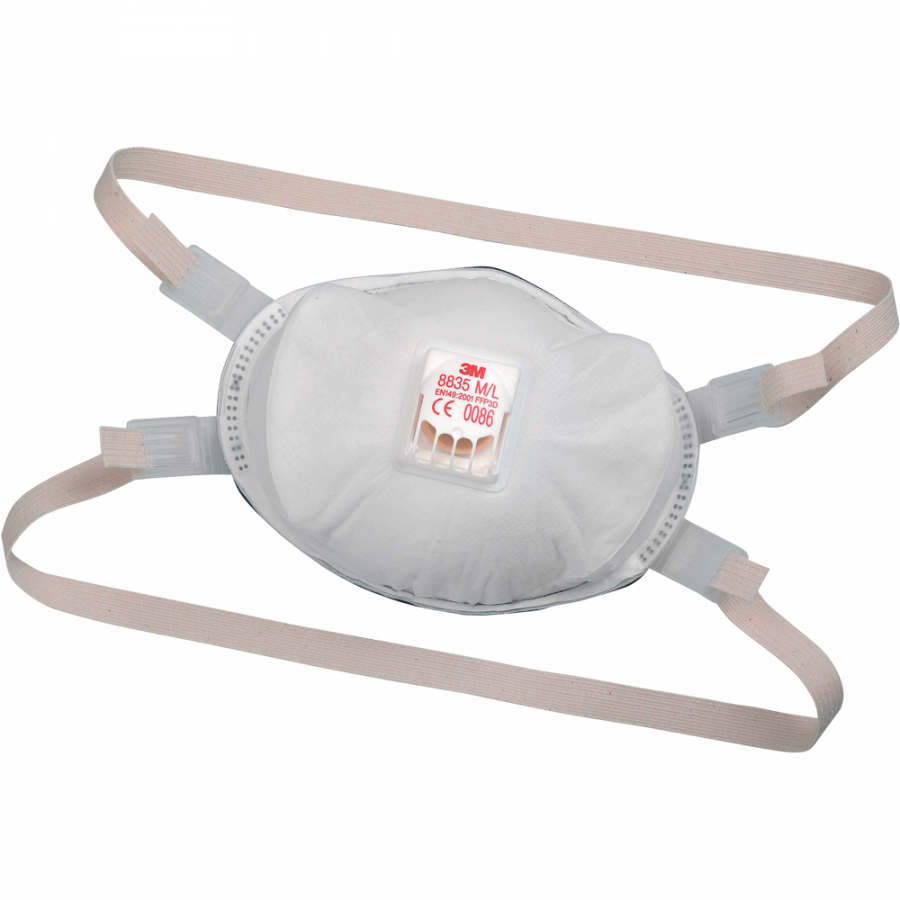 Respirátor 3M 8835 M/L FFP3D vent.,Premium M/L