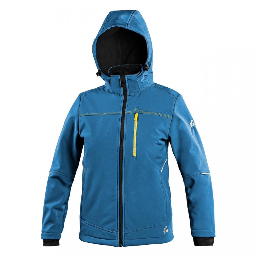 Bunda  STRETCH, dětská, softshell