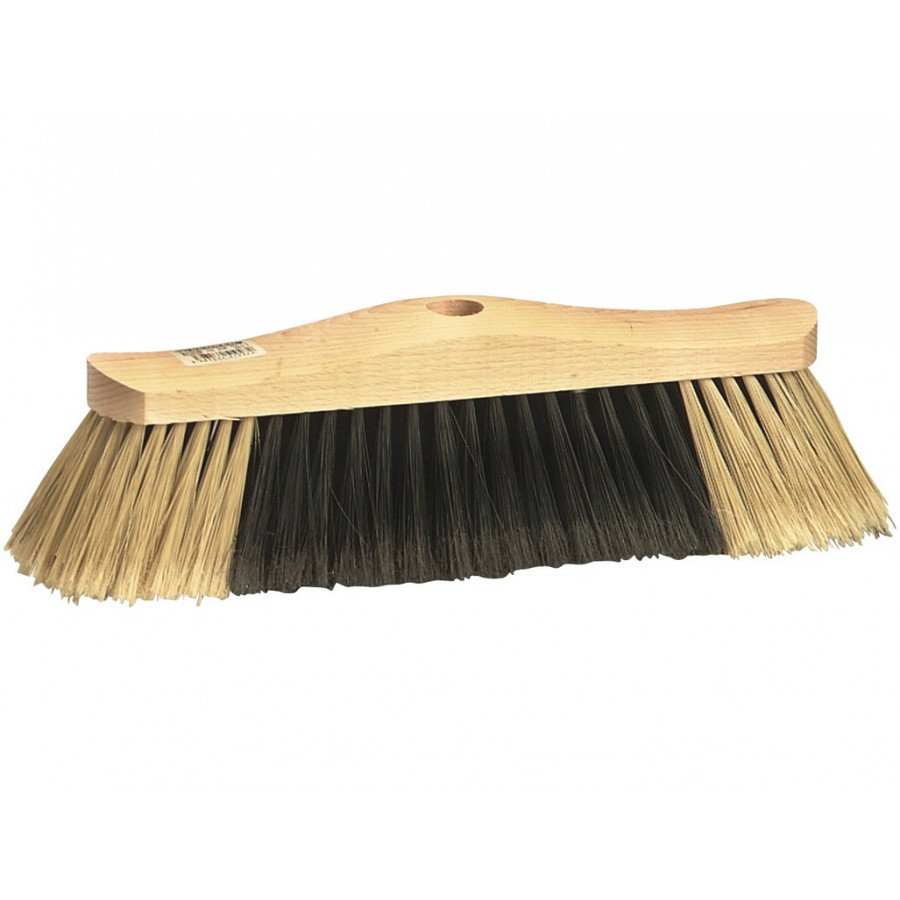 Dřevěný smeták na hůl, bez násady  30 cm