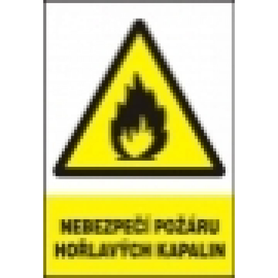 Nebezpečí požáru hořlavých kapalin