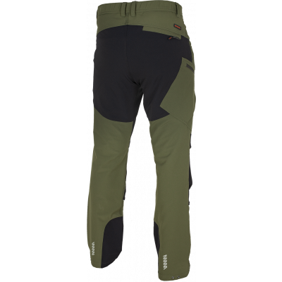 Outdoorové strečové kalhoty FOBOS GREEN/BLACK 