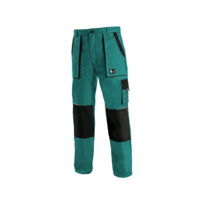 Kalhoty Luxy Josef zeleno-černé 
