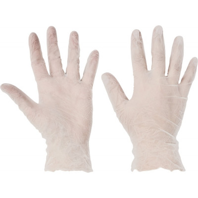 Rail non jednorázové vinylové nepudrované rukavice