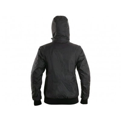 Dámská zateplená bunda 2 v 1 IRVINE šedo-černá