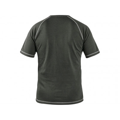 Pánské funkční tričko ACTIVE, kr. rukáv, šedé