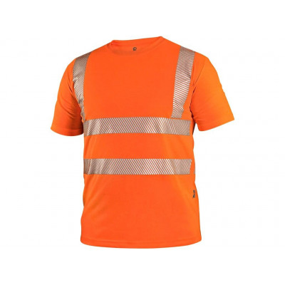 Pánské výstražné tričko BANGOR oranžové