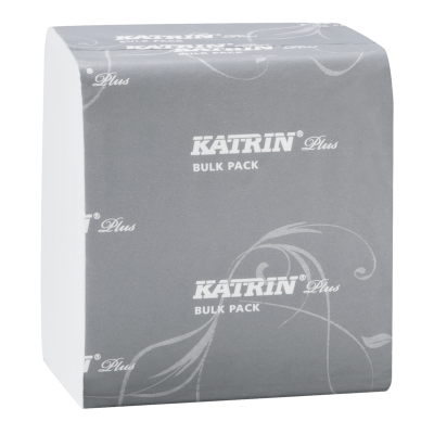 Toaletní papír skládaný KATRIN Plus - Bull pack handy pack