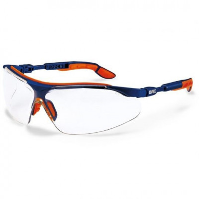 Brýle uvex i-vo, PC čirý/UV 2C-1,2; SV. excellence, rám. modrý/oranžový
