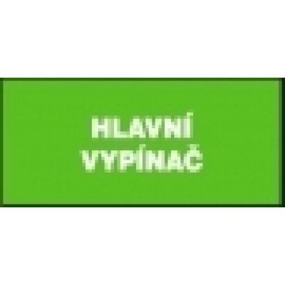 Hlavní vypínač