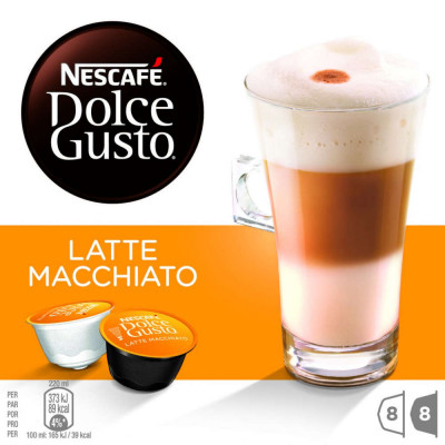 Nescafé Dolce Gusto Latte Macchiatto 8 + 8 ks
