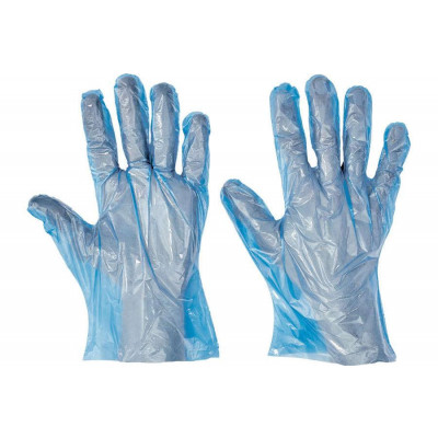 DUCK BLUE HG rukavice JR polyetylén 