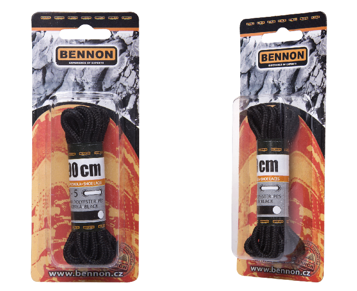Bennon LACES BLACK BOX 90 CM