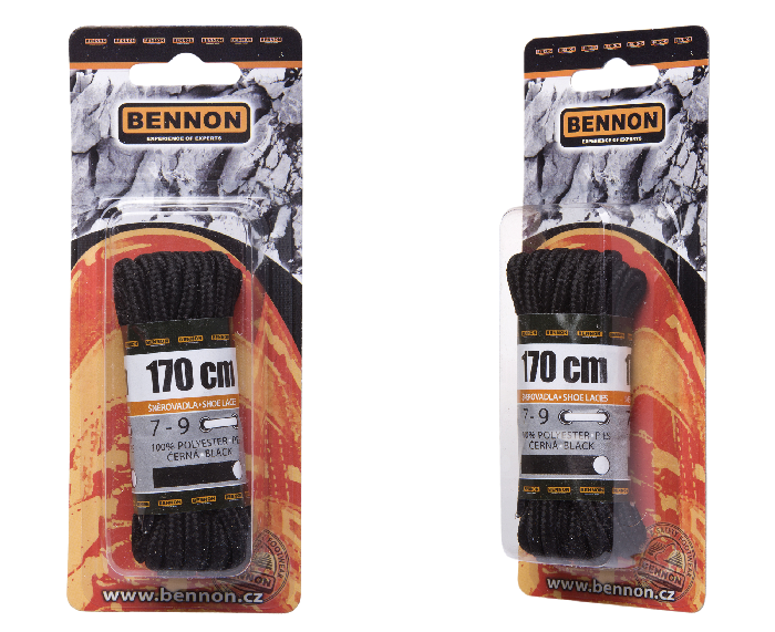 Bennon LACES BLACK BOX 170 CM