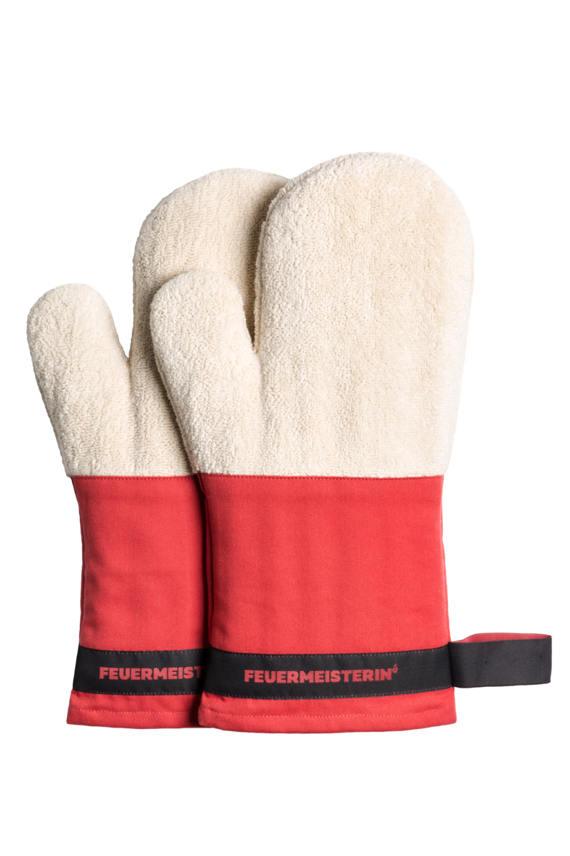 Kuchyňské rukavice Premium červené (pár)