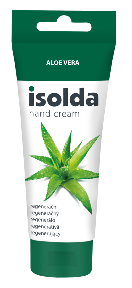 Isolda Aloe Vera s panthenolem, regenerační krém na ruce