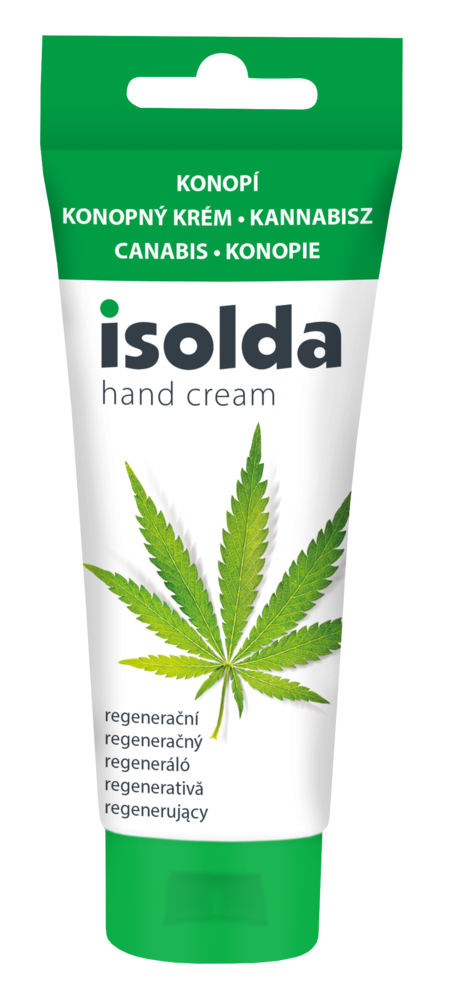 Isolda Konopí s pupalkovým olejem, regenerační krém na ruce